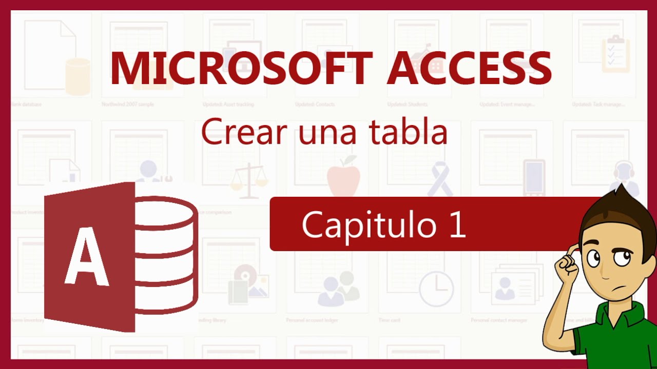 como hacer una tabla en access