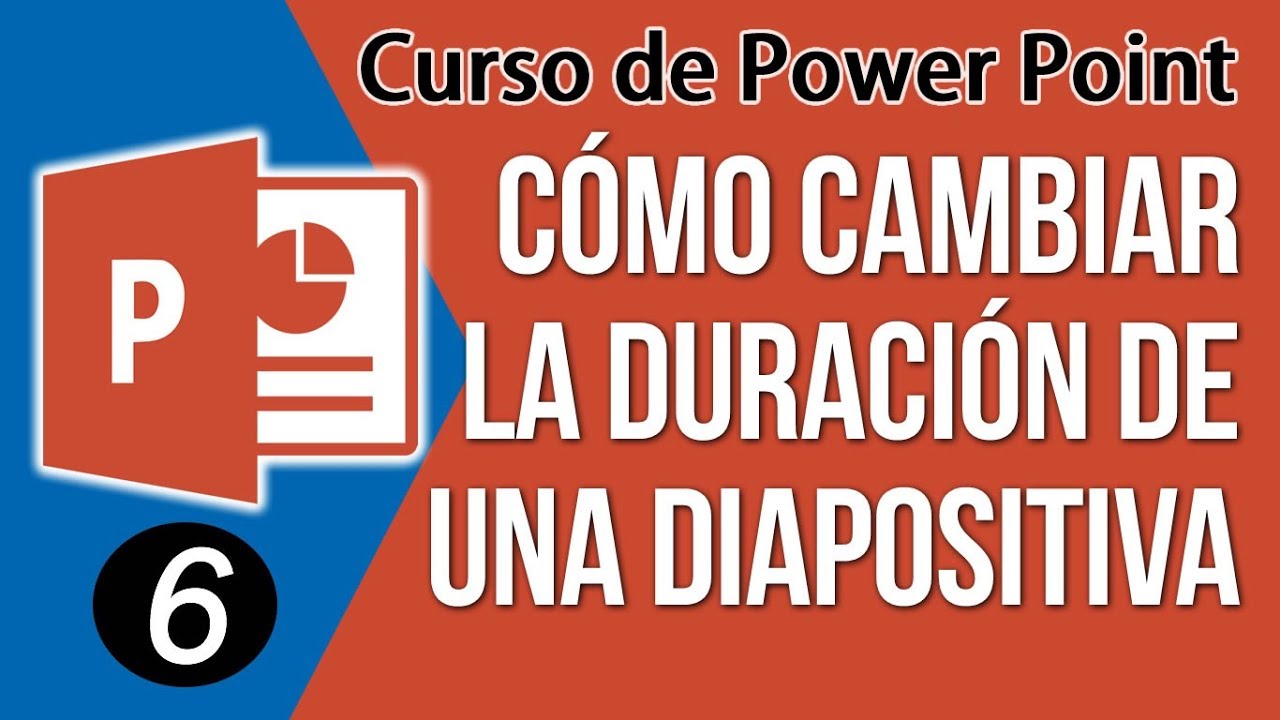 como poner duracion de diapositiva en power point