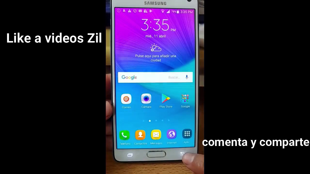 como quitar cuenta samsung note 4