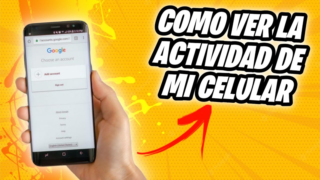 como ver la actividad de mi celular