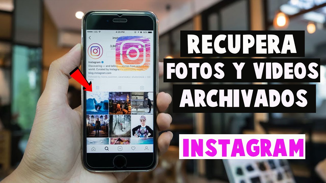 como ver las imagenes archivadas de instagram