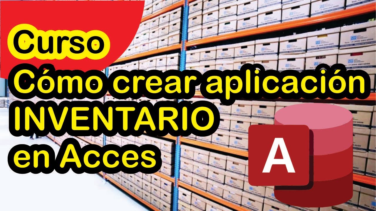 crear sistema de inventario en access