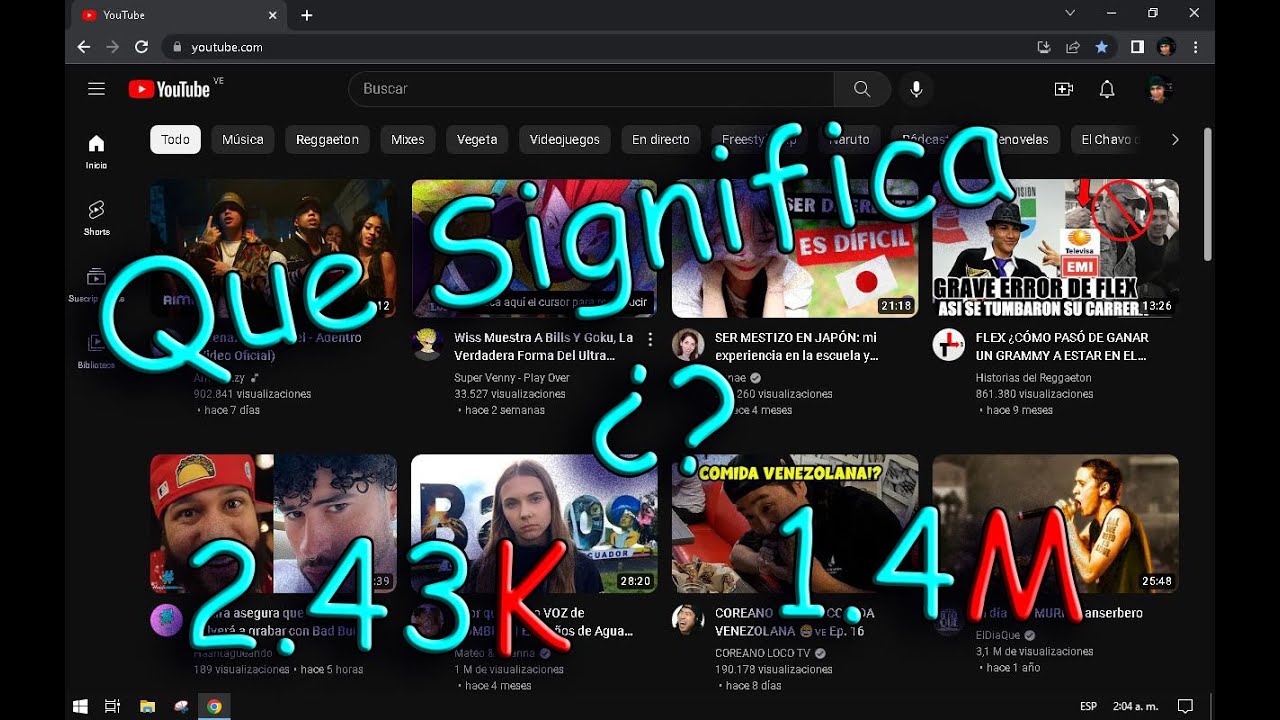 cuanto es 1.2 k en youtube