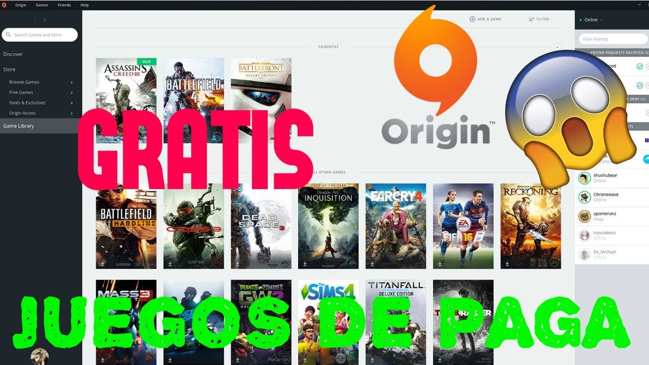 cuentas de origin con los sims 4