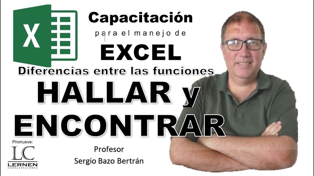 diferencia entre hallar y encontrar excel