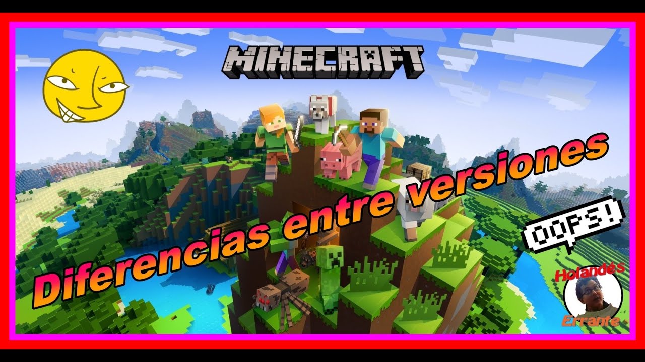 diferencias entre minecraft java y windows 10