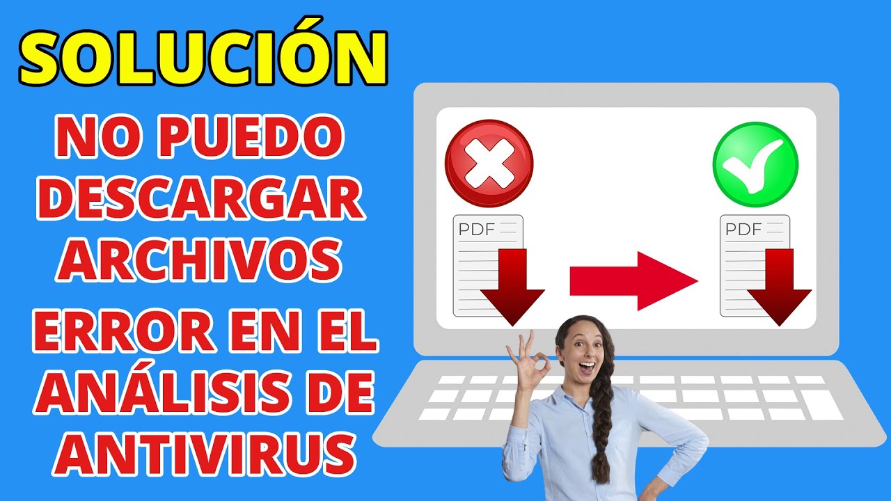 error en el analisis antivirus solucion