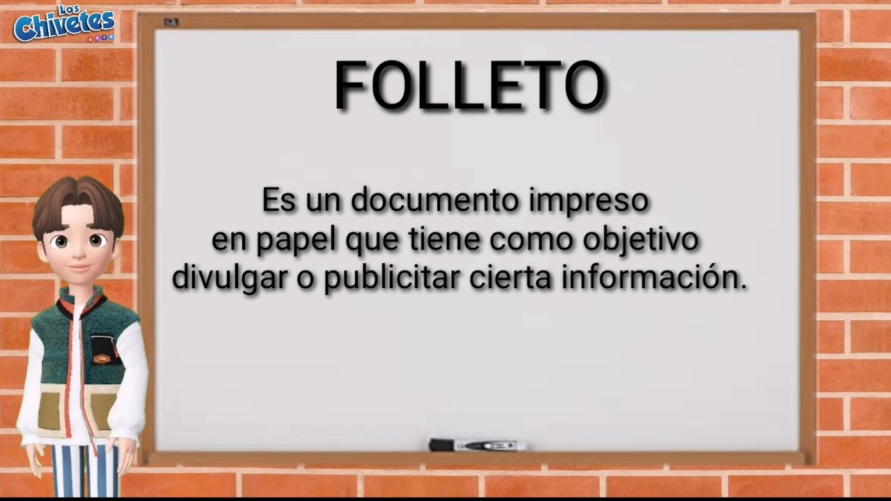 folleto y triptico es lo mismo