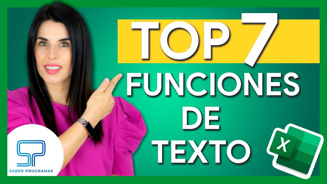 funciones de texto en excel pdf