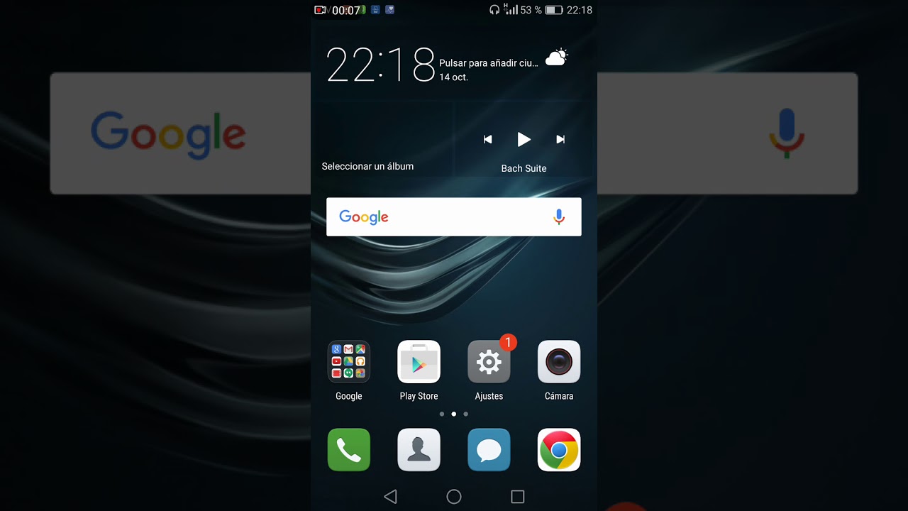 grabar pantalla en huawei p9 lite