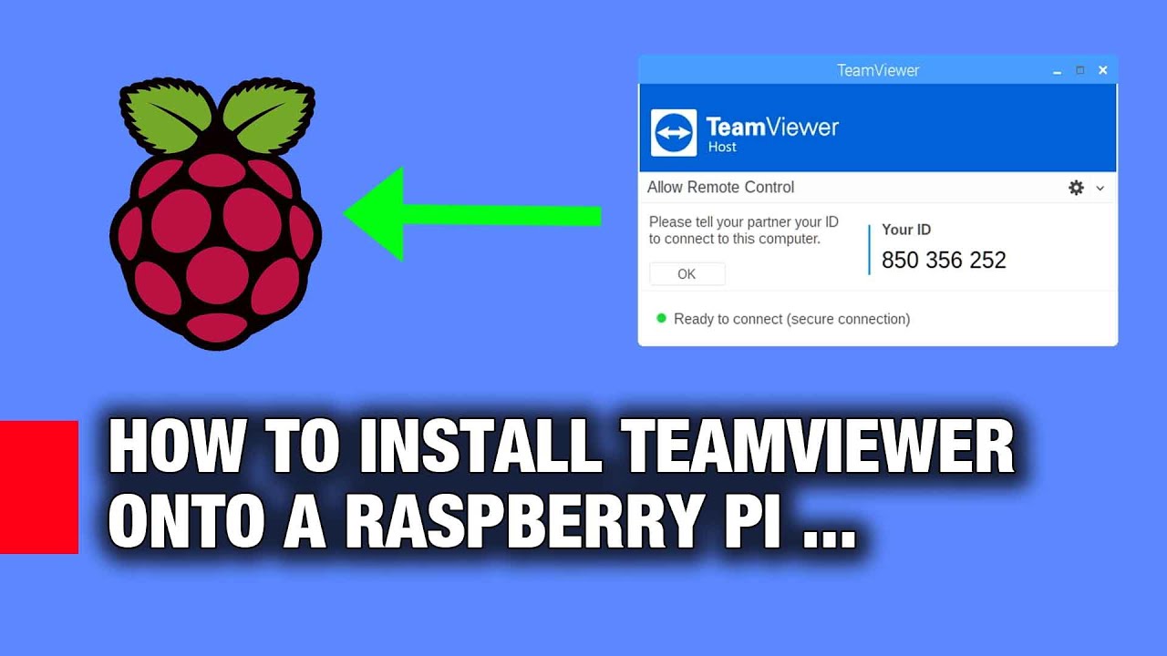 instalar teamviewer en raspberry pi 3