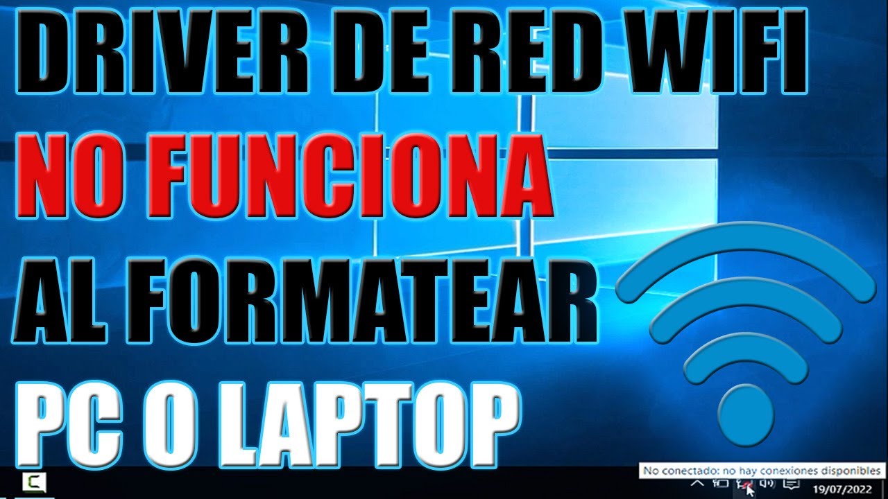 mi pc no tiene el controlador de red inalambrica