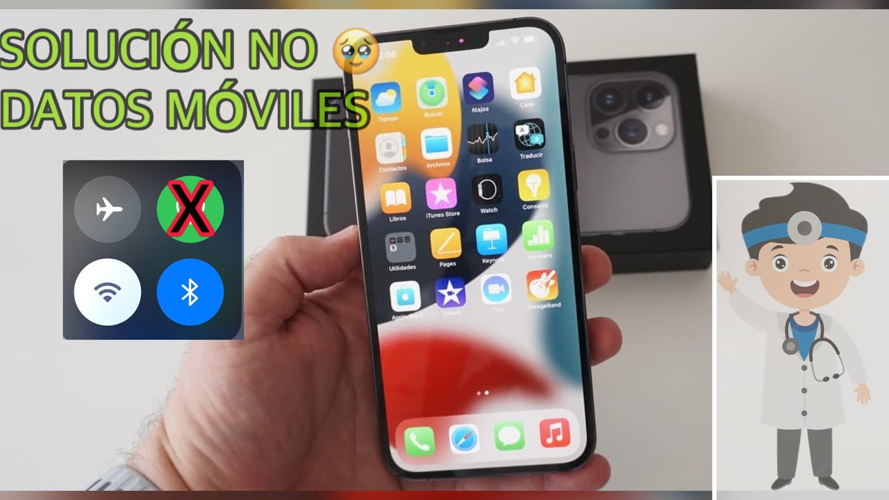 no funcionan los datos moviles iphone