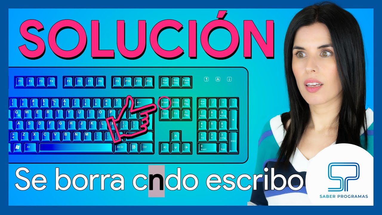 porque al escribir en word se borran las letras