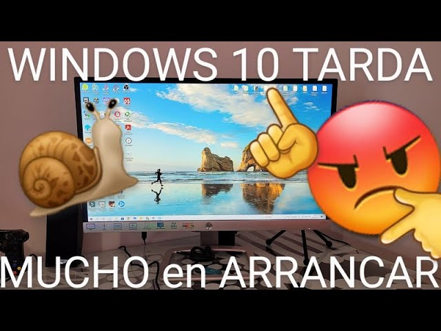 porque mi computadora tarda en prender