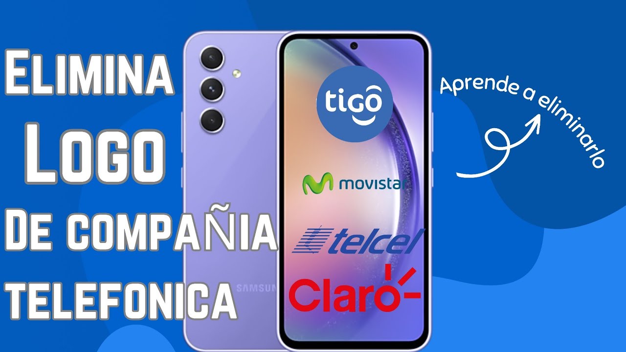 quitar logo movistar al encender android