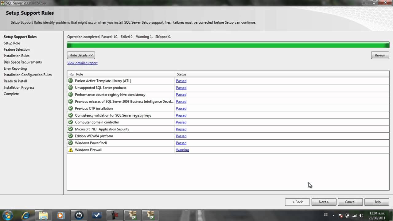 sql server 2008 r2 standard español