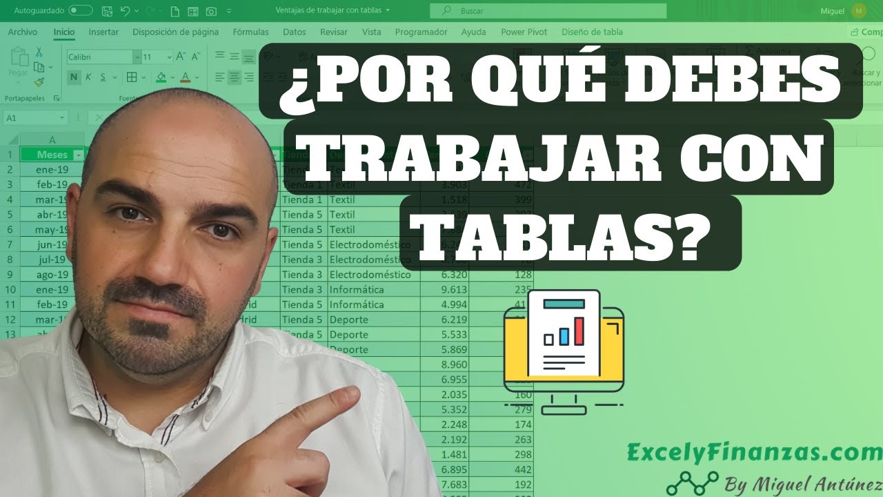 ventajas de las tablas de excel